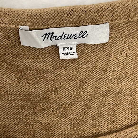 Madewell Colorblock Stripe Palmdale Pullover Sweater Sz. XXS - Picture 2 of 6